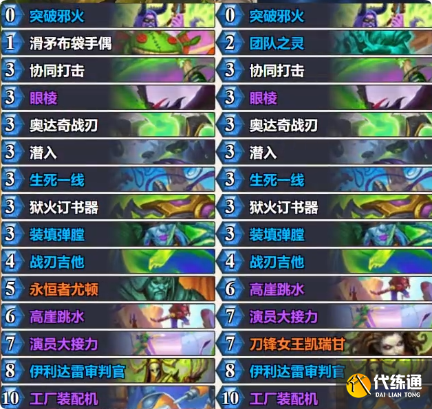 炉石传说乱斗快攻瞎卡组代码2月最新 2月乱斗快攻瞎推荐是什么[多图]图片2