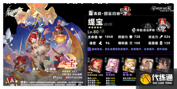 崩坏星穹铁道缇宝强度怎么样