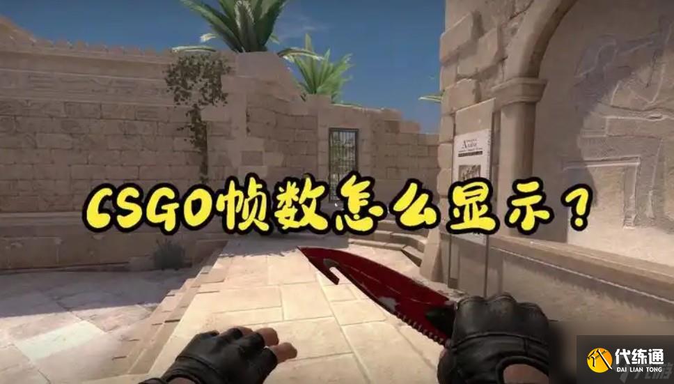 csgo如何显示帧率