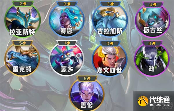 云顶之弈S14圣灵杀手劫阵容搭配推荐