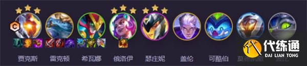 云顶之弈S14适应性打击阵容搭配指南