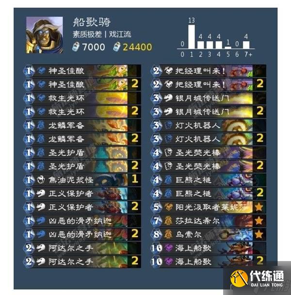 《爐石傳說(shuō)》船歌騎卡組推薦