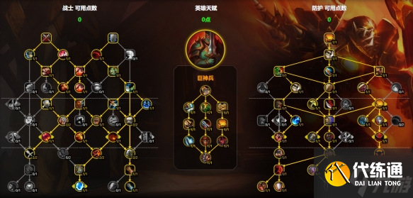 魔兽世界防战天赋怎么加点-11.1防战天赋加点推荐