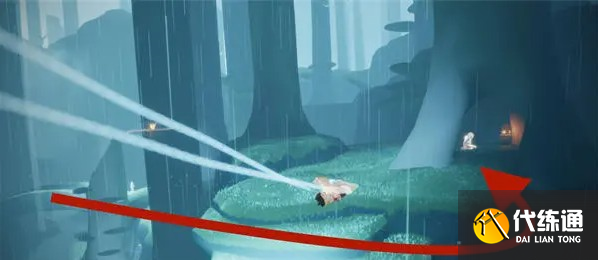光遇雨伞先祖在哪里