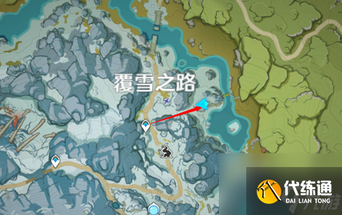 原神雪山石碑位置分布图