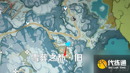 原神雪山石碑位置分布图