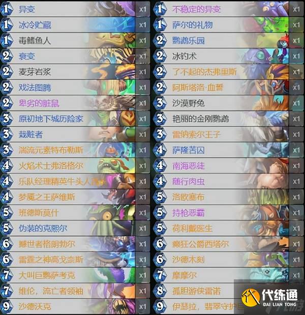 《炉石传说》狂野进化萨卡组分享