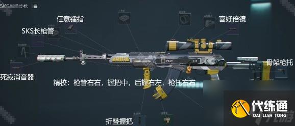 《三角洲行动》S4赛季SKS射手步枪高改方案