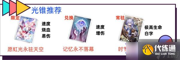 崩壞星穹鐵道風堇光錐選擇推薦