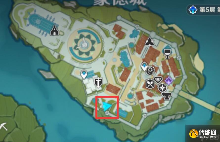 原神歌德位置介紹