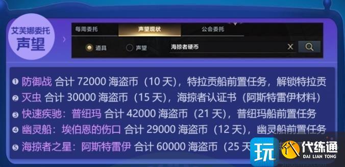 命運方舟海掠者硬幣怎么獲取