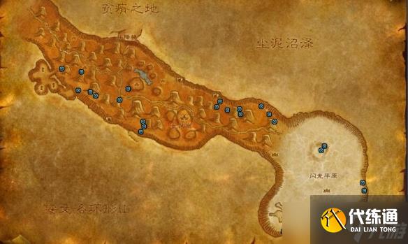 《魔獸世界》千針石林礦點分布一覽