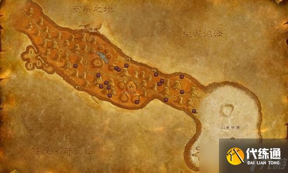 《魔獸世界》千針石林礦點分布一覽