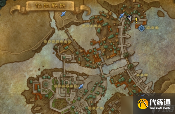 《魔兽世界》wow争霸艾泽拉斯漫游商人位置