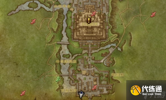 《魔兽世界》wow争霸艾泽拉斯漫游商人位置