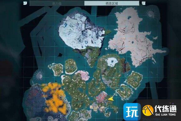 幻獸帕魯火麒麟分布在哪里