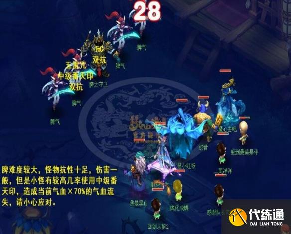 《梦幻西游》通天河五脏击杀顺序攻略