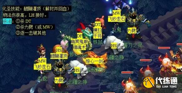 《梦幻西游》后羿陵墓下部副本攻略