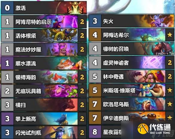 《炉石传说》6月份全职业冲传卡组一览