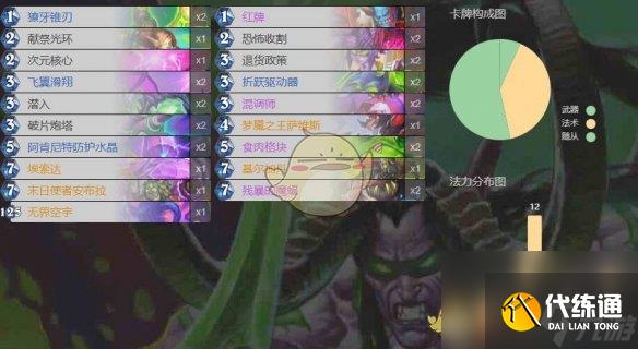 《炉石传说》末日使者安布拉各职业卡组代码一览