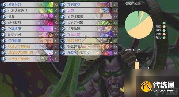 《炉石传说》末日使者安布拉各职业卡组代码一览