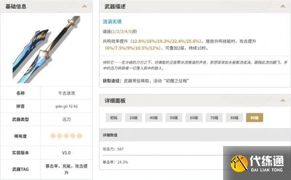 鳴潮卡提希婭武器選什么好