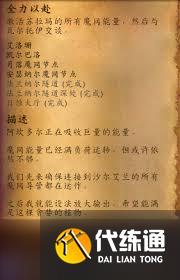 魔獸世界安瑟納爾魔網節點入口位置解析
