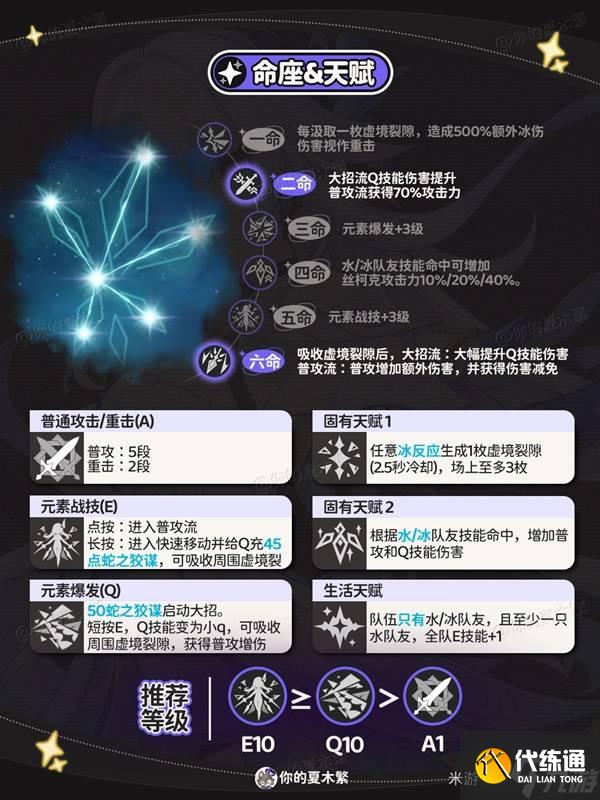 《原神》丝柯克全方位培养攻略 丝柯克武器、圣遗物与配队推荐