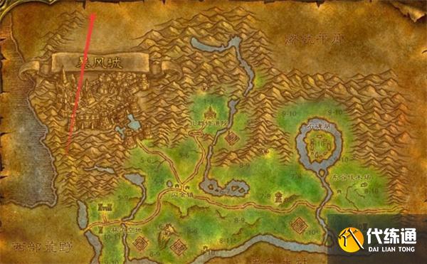 魔獸世界雷維爾加茲男爵在哪