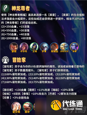 金鏟鏟之戰巨龍之巢所有羈絆 金鏟鏟巨龍之巢羈絆獲取方法