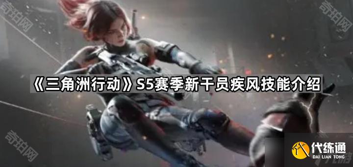 《三角洲行动》S5赛季新干员疾风技能介绍