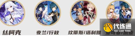 原神絲柯克深淵陣容搭配推薦3 原神絲柯克深淵陣容搭配推薦3