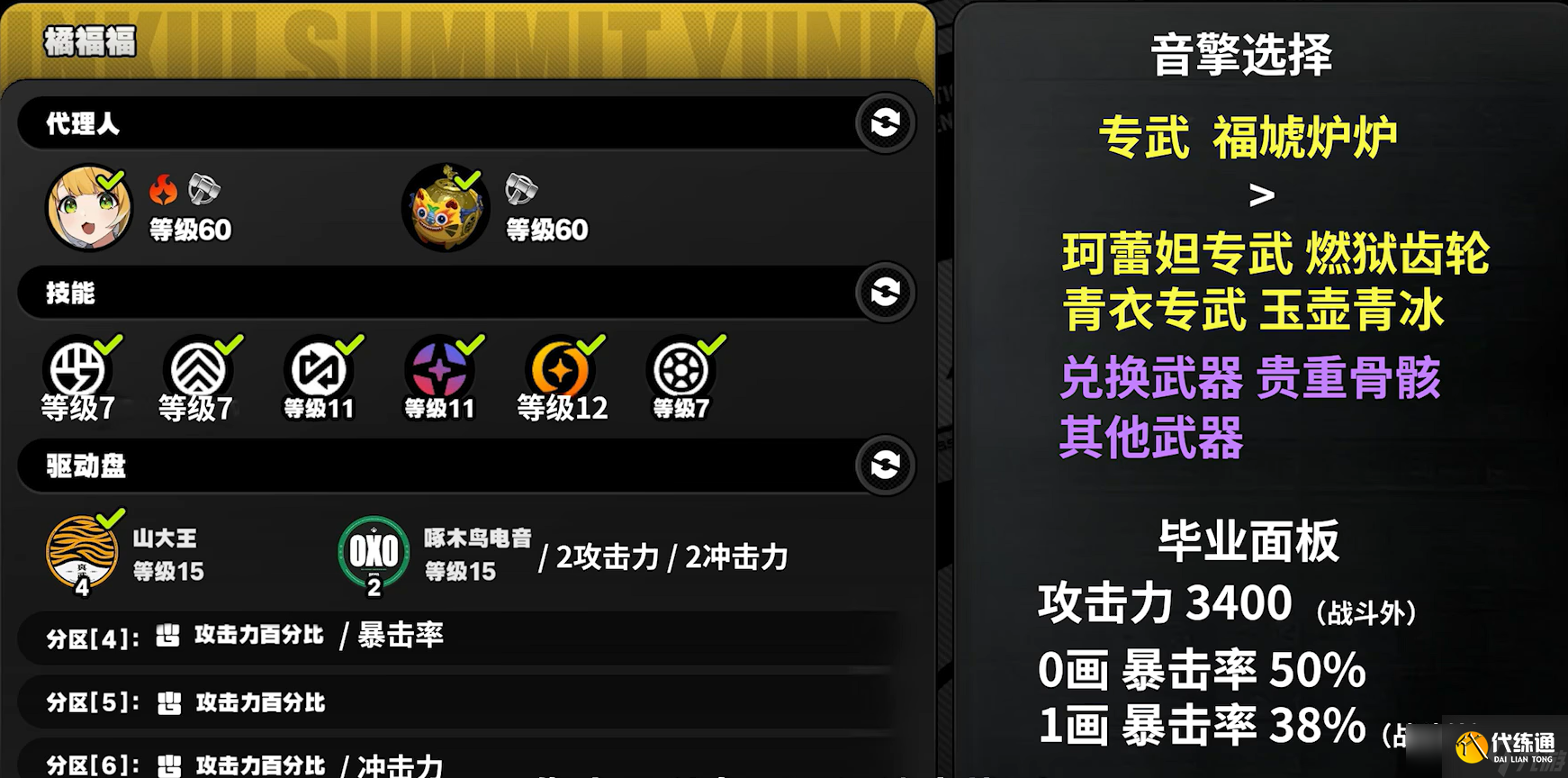 絕區零橘福福怎么養成