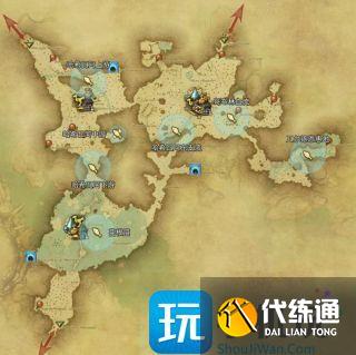 最終幻想14水晶世界黑衣森林地區釣場在哪