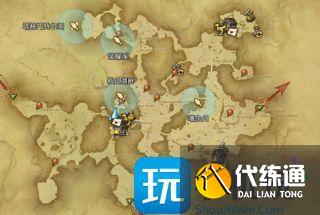 最終幻想14水晶世界黑衣森林地區釣場在哪