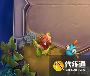 爐石傳說首個互動小寵物，會進化的小恐龍，價值1100R