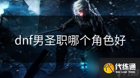 dnf男圣职哪个角色好