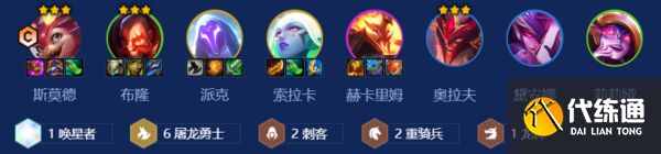 金鏟鏟屠龍勇士斯莫德主C陣容攻略（附陣容口令）