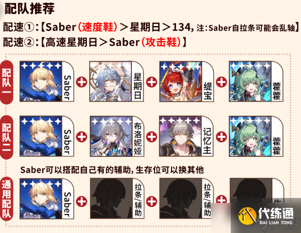 崩壞星穹鐵道Saber養(yǎng)成攻略