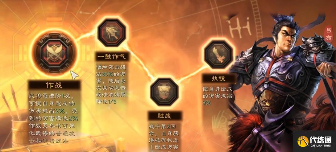 三国志战略版吕布兵书解锁什么