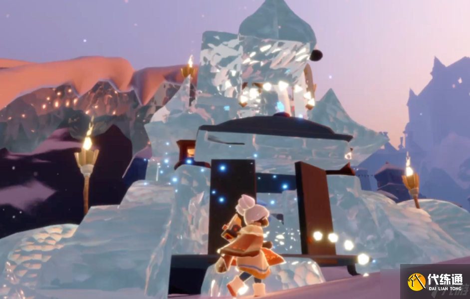 光遇冰激凌城堡怎么上去