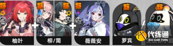 絕區零浮波柚葉陣容搭配推薦1