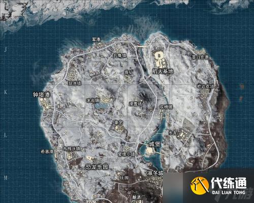 絕地求生刺激戰場雪地地火山位置詳解（如何在雪地中找到地火山）
