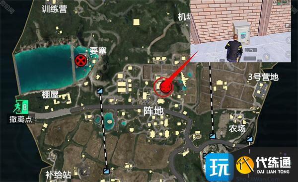 和平精英地鐵逃生密碼箱在哪
