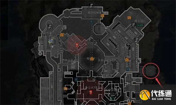 三角洲行动潮汐监狱撤离点在哪