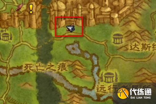 魔獸世界銀月城軍需官位置介紹2