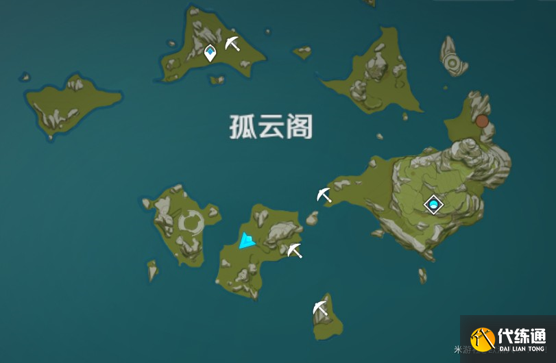 原神孤云閣華麗寶箱在哪