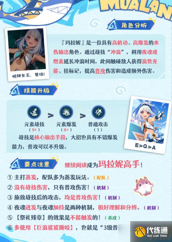 原神5.8瑪拉妮怎么養(yǎng)成