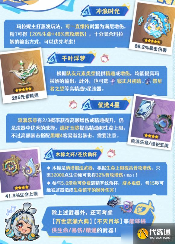 原神5.8瑪拉妮怎么養(yǎng)成