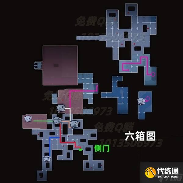 《超自然行动组》昆仑秘境极限侧门在下地图小抄